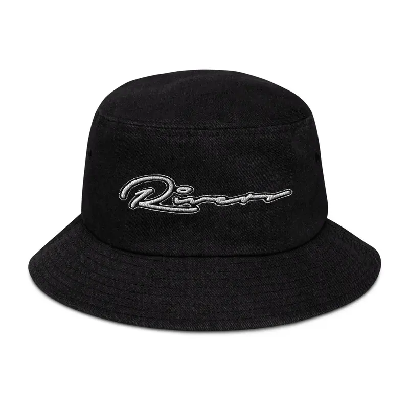 12IVERS Signature Logo Denim Bucket Hat