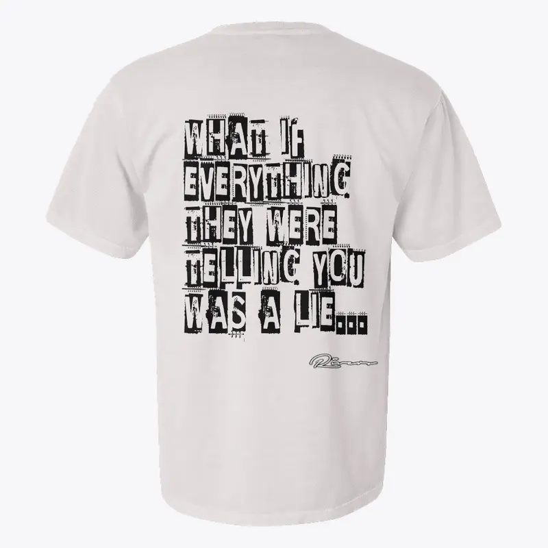 Question Everything White Tee